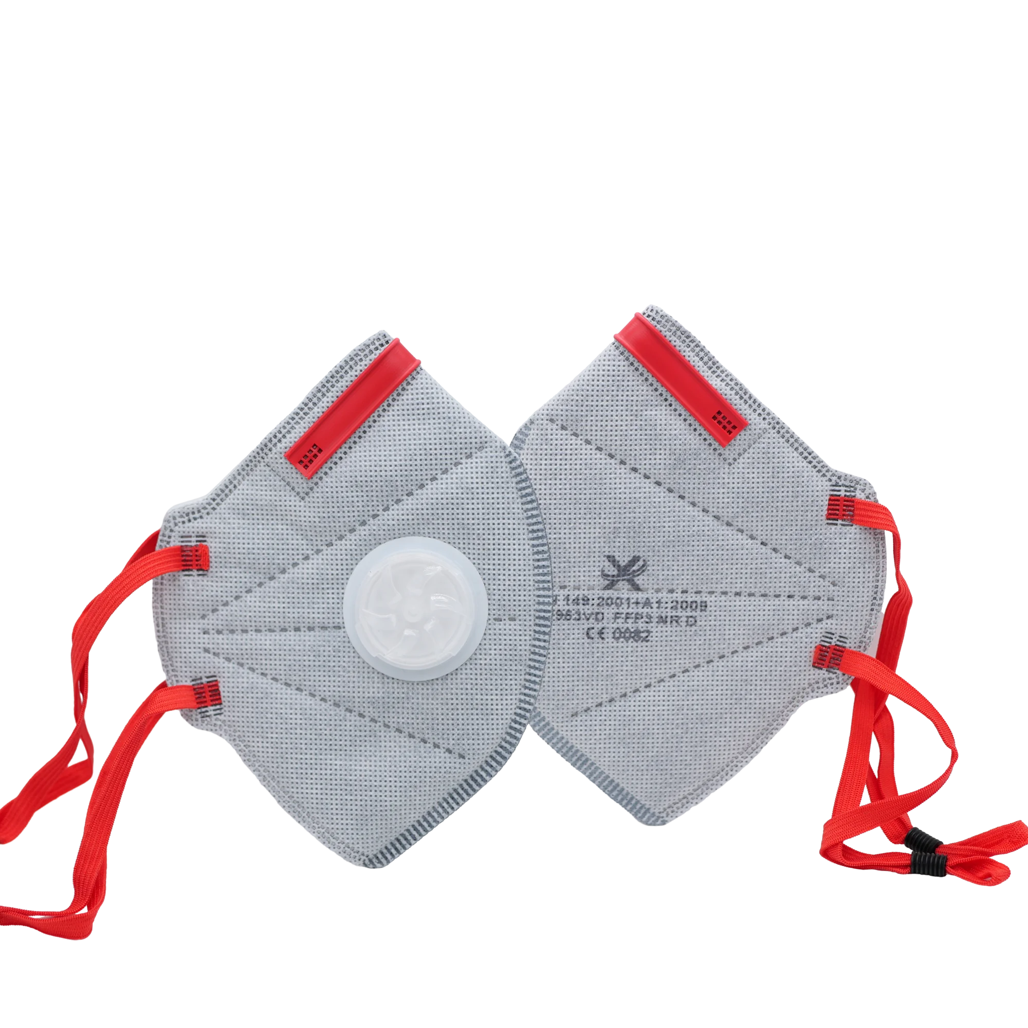 Wholesale Butterfly-shaped Industrial Mask FFP3 Activated Carbon Respiratory Valve Headgear Dust Masks Anti-Dust Mask Respirator
