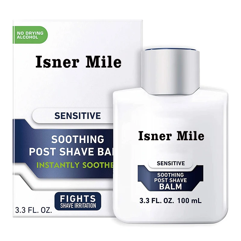 Private label anti itching after shaving balm smoothing man beard after shave balm