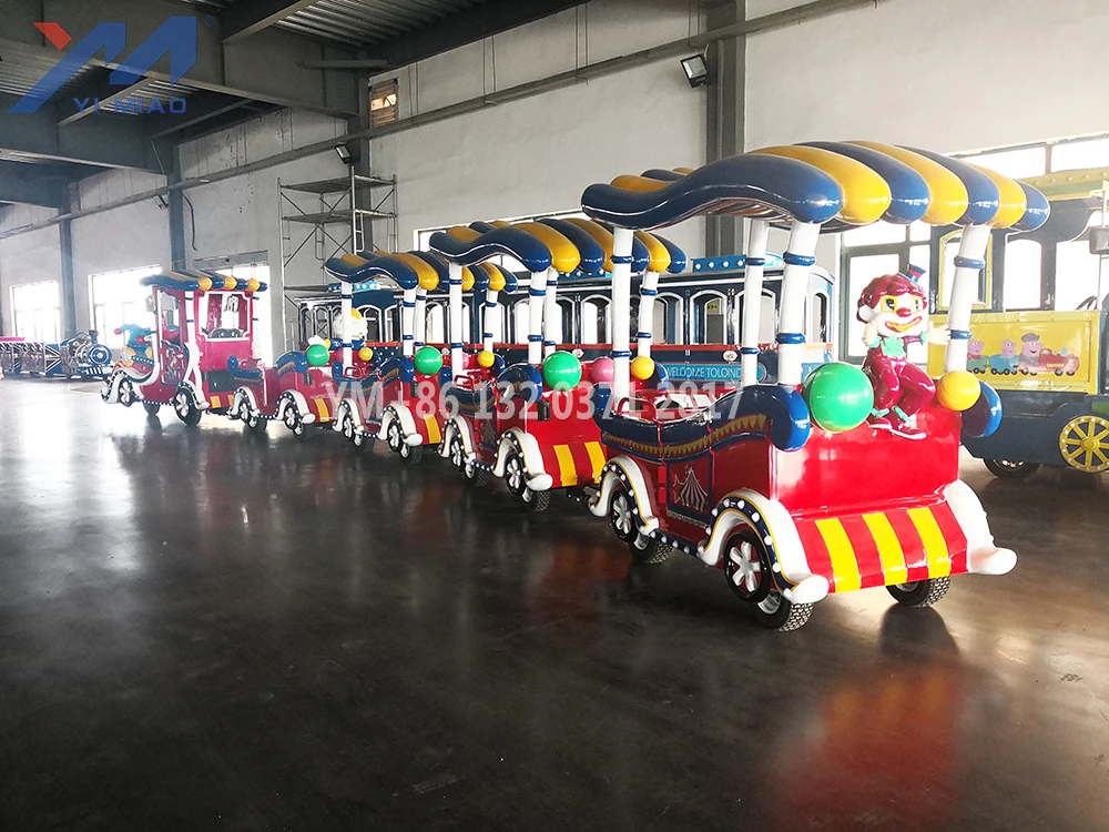Самая низкая цена, парк аттракционов, детский поезд, горячая распродажа, Электрический туристический поезд