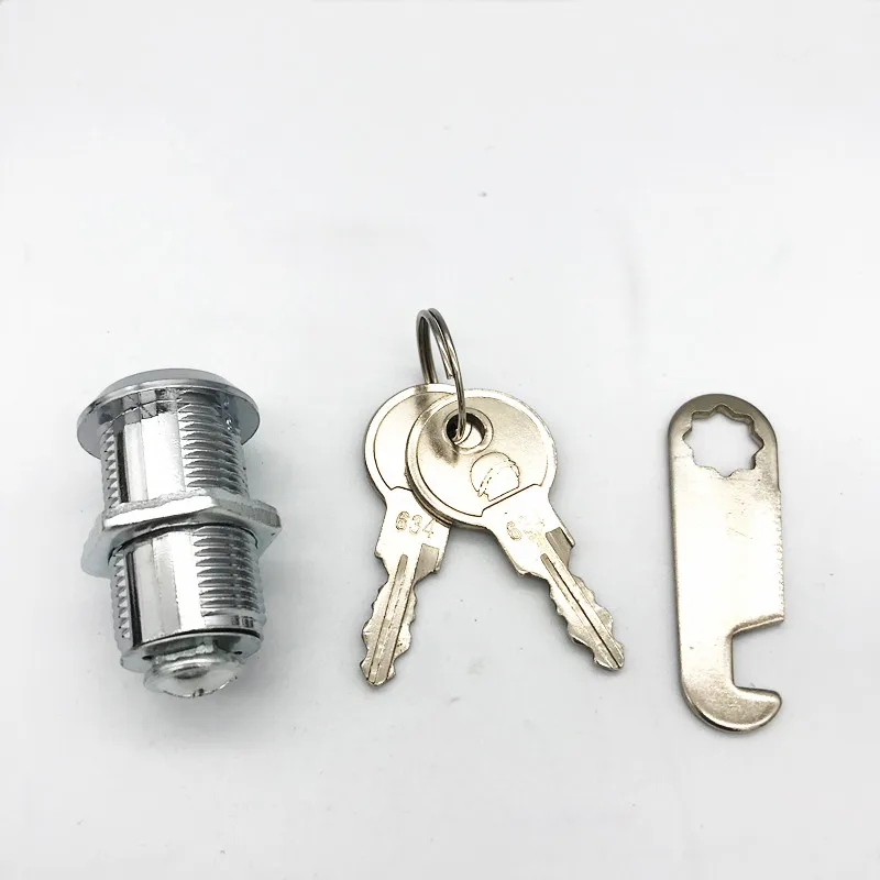 machine lock security Zinc Alloy Die-cast keyed alike Metal mailbox cabinet tubular cam door lock round Cylinder lock