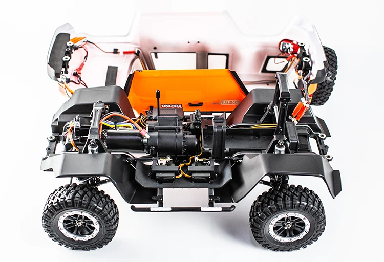 Новинка 1/10 YIKONG YK 4103/YK410 FJ Для LAND CRUISER профессиональная гусеничная машина на радиоуправлении модель 4WD с замком Diff ось высокого/низкого зубчатого хода