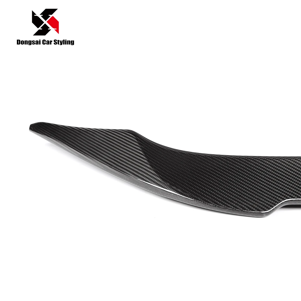 Dry Carbon V Style Rear Trunk Boot Lip Wing Ducktail Spoiler for Toyota Supra A90 A91 GR MK5 2019+