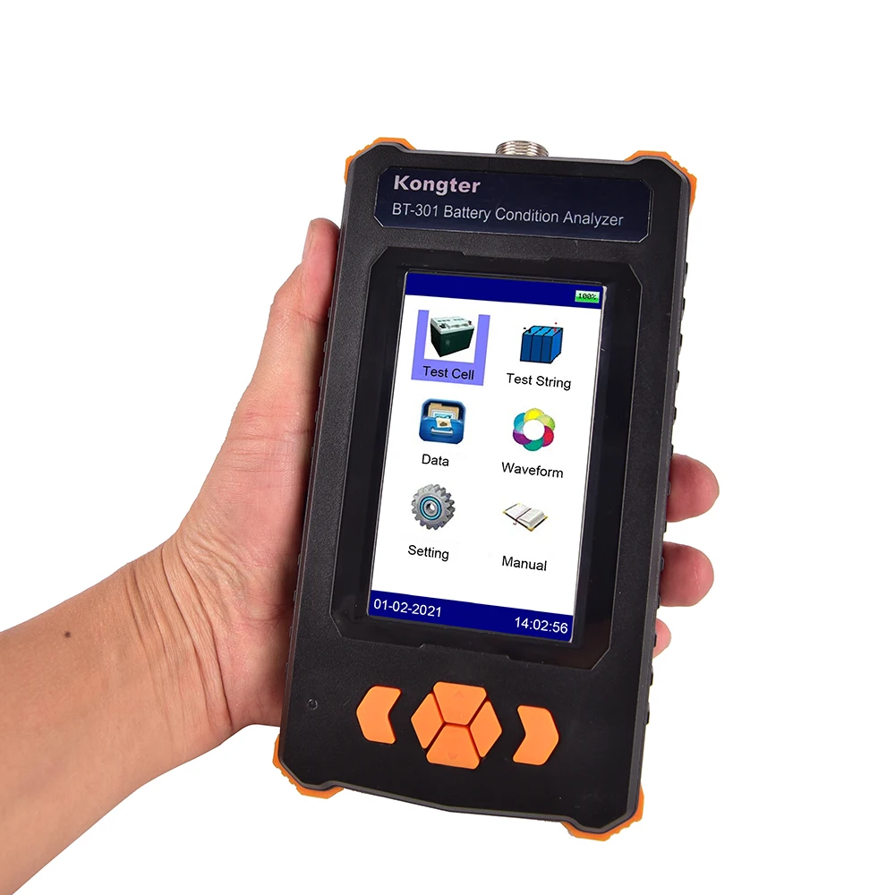 Quick batterie test of battery condition impedance test