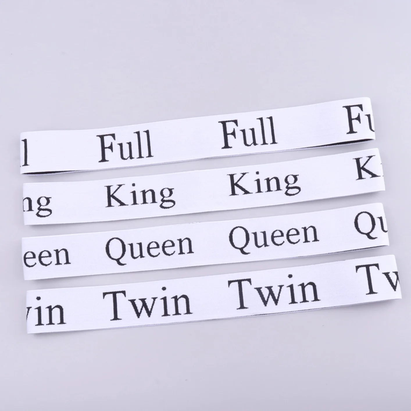 UPURCHASE Webbing Manufacturer Customizable Sewing Elastic Polyester Spandex Cotton bed sheet organizer bands