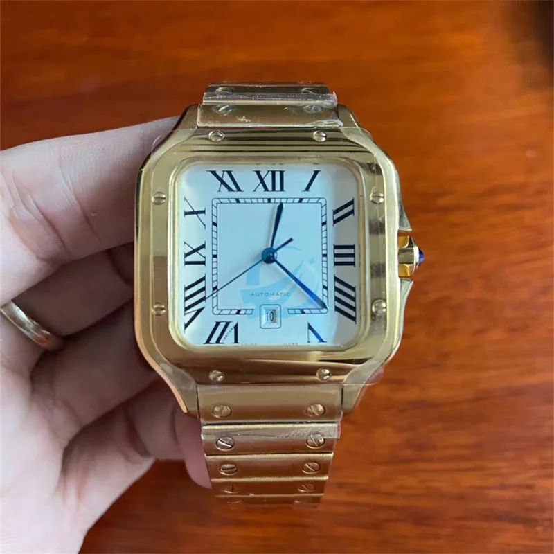 3a Quality Man Watches Women Luxury Watch Wristwatch For Cartire Steel Automatic Custom Logo