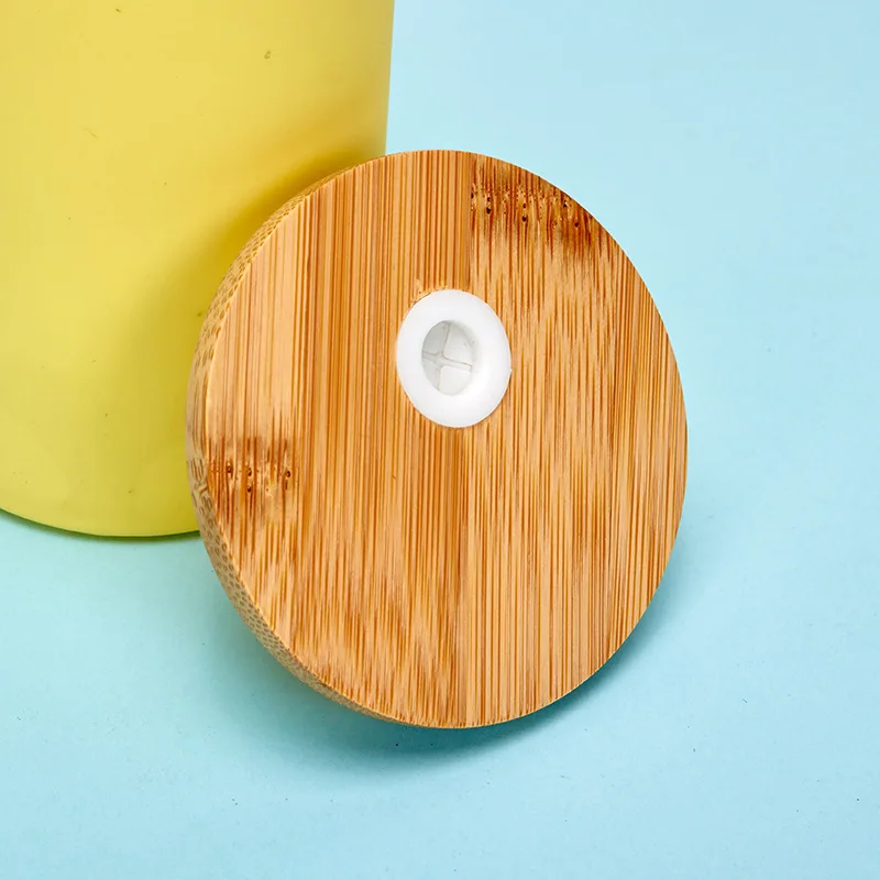 Wide Mouth Reusable Cups Fast Delivery Silicone Sleeve Glass Water Cup Bamboo Lid Glass Bottle With Bamboo Straw