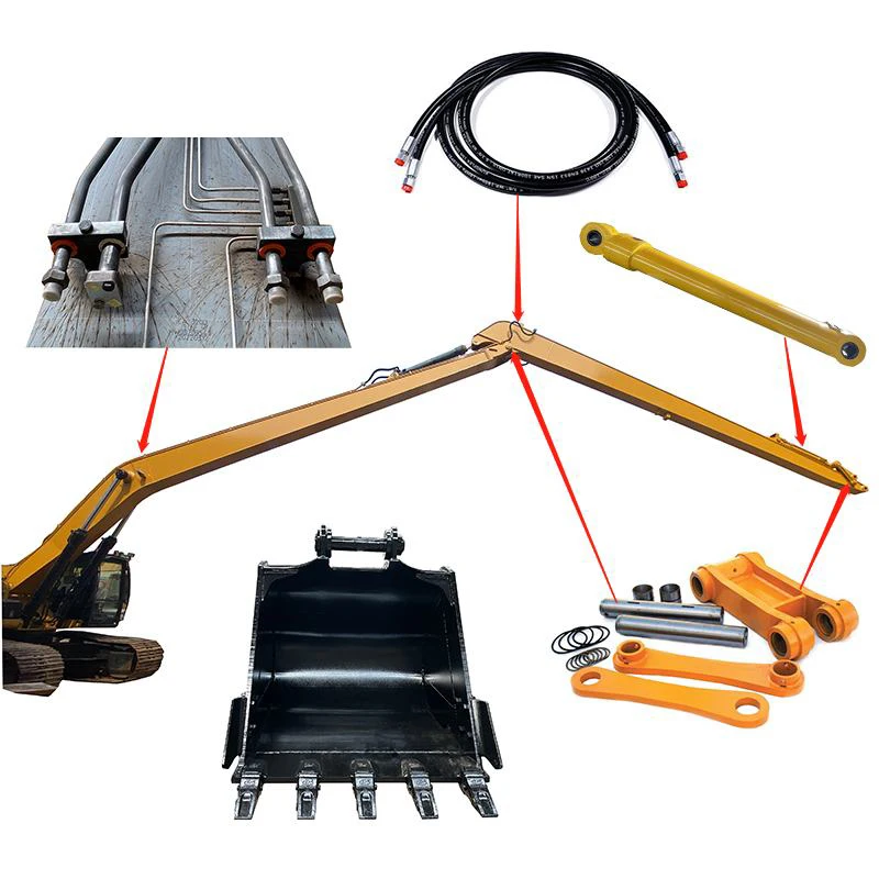 OEM High Quality CAT Excavator Long Boom Arm New Condition Construction Machinery Repair Shops Core Engine Bearing Components