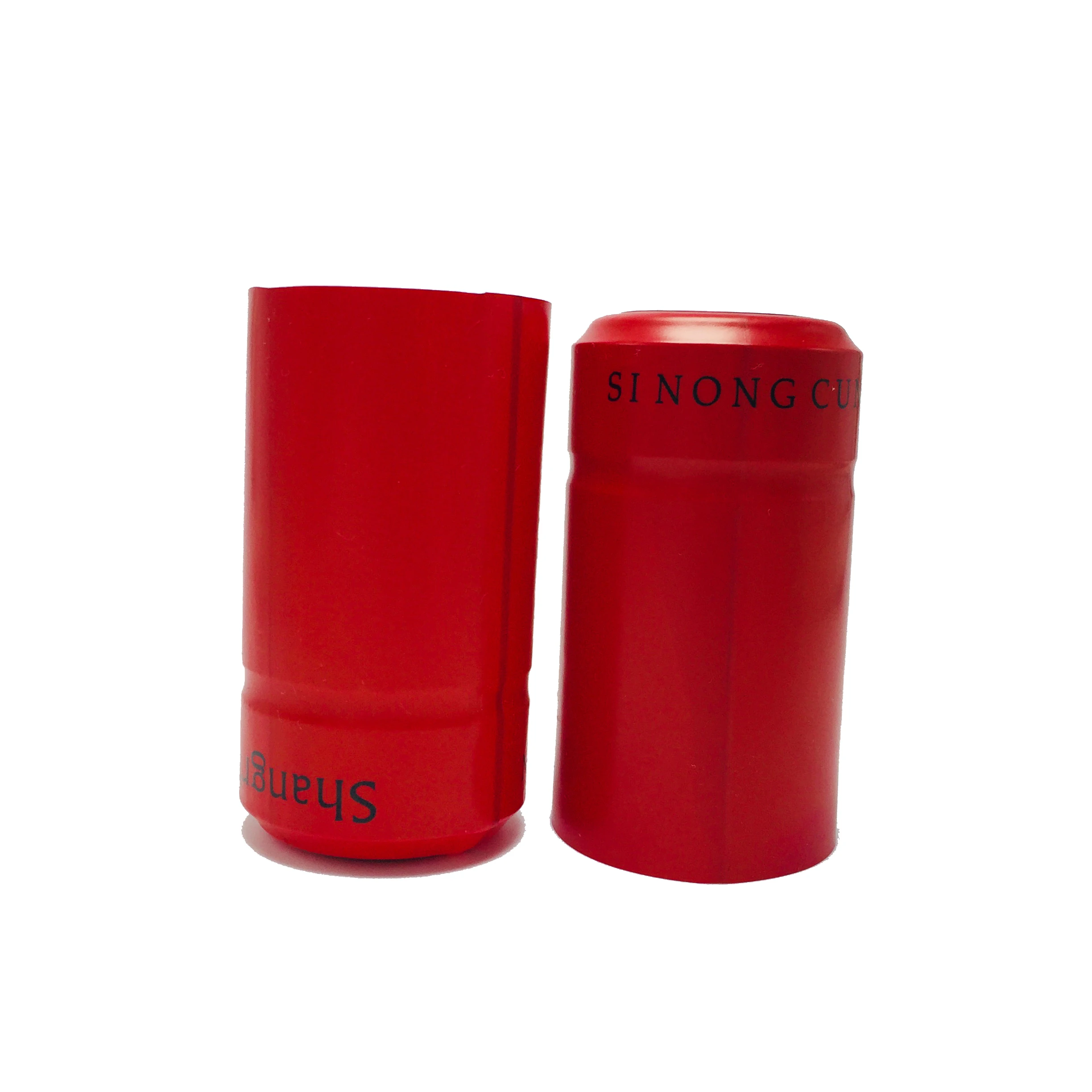 Wholesale tear off wine bottle shrink wrap cap seal  bottles wine heat shrink capsules pvc shrink capsule