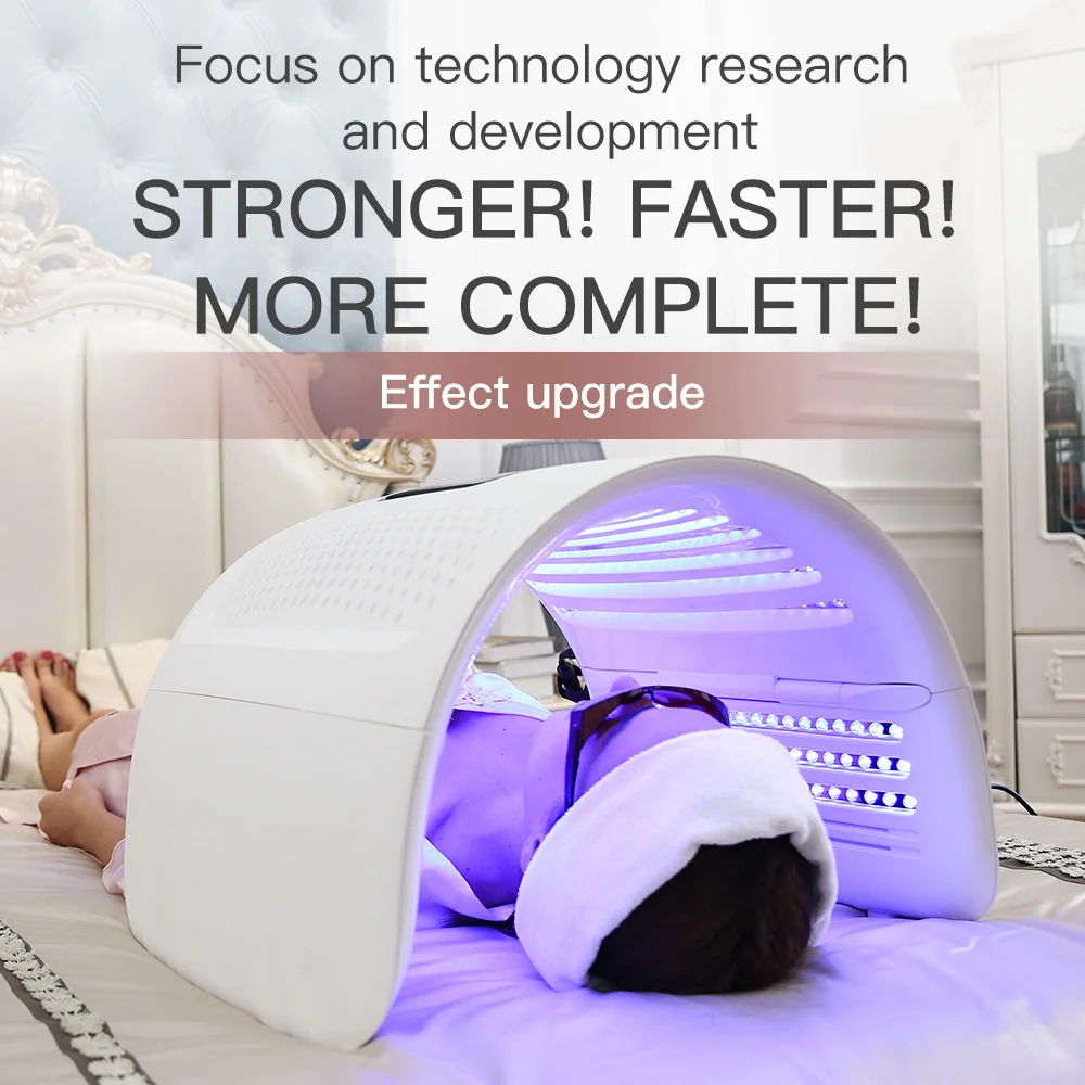 BOWKET LED Facial Skin Care Light Therapy Machine Home Use PDT Machine for Salon Spa Beauty Equipment for Facial Use