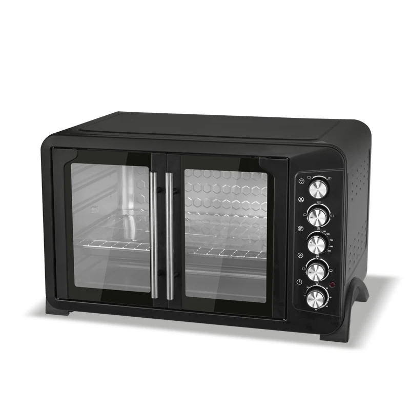 French Door Oven Double Glass Door Electric Oven With Rotisserie Convection Baking 23l 30l 35l 45l 60l 80l 100l 120l 150l