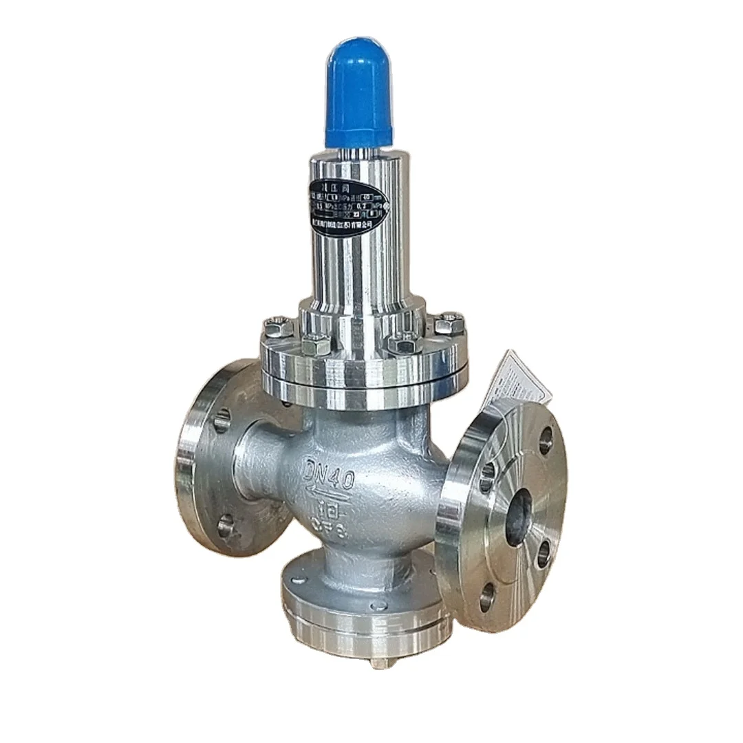 China Manufacturer Stainless Steel Valve Piston Type Steam Pressure Reducing Valves With Flanged