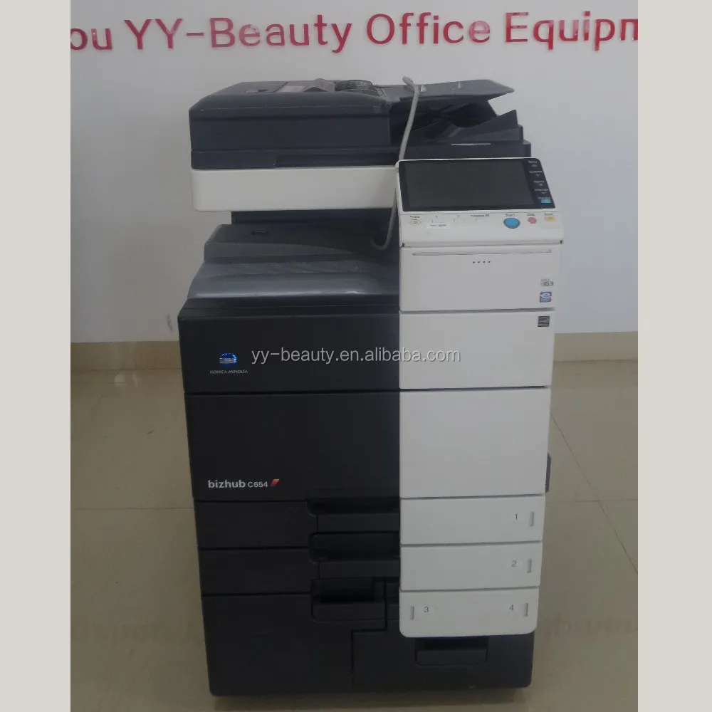 Многофункциональные цветные принтеры для фотокопировальной машины Konica Minolta Bizhub C654 C654e