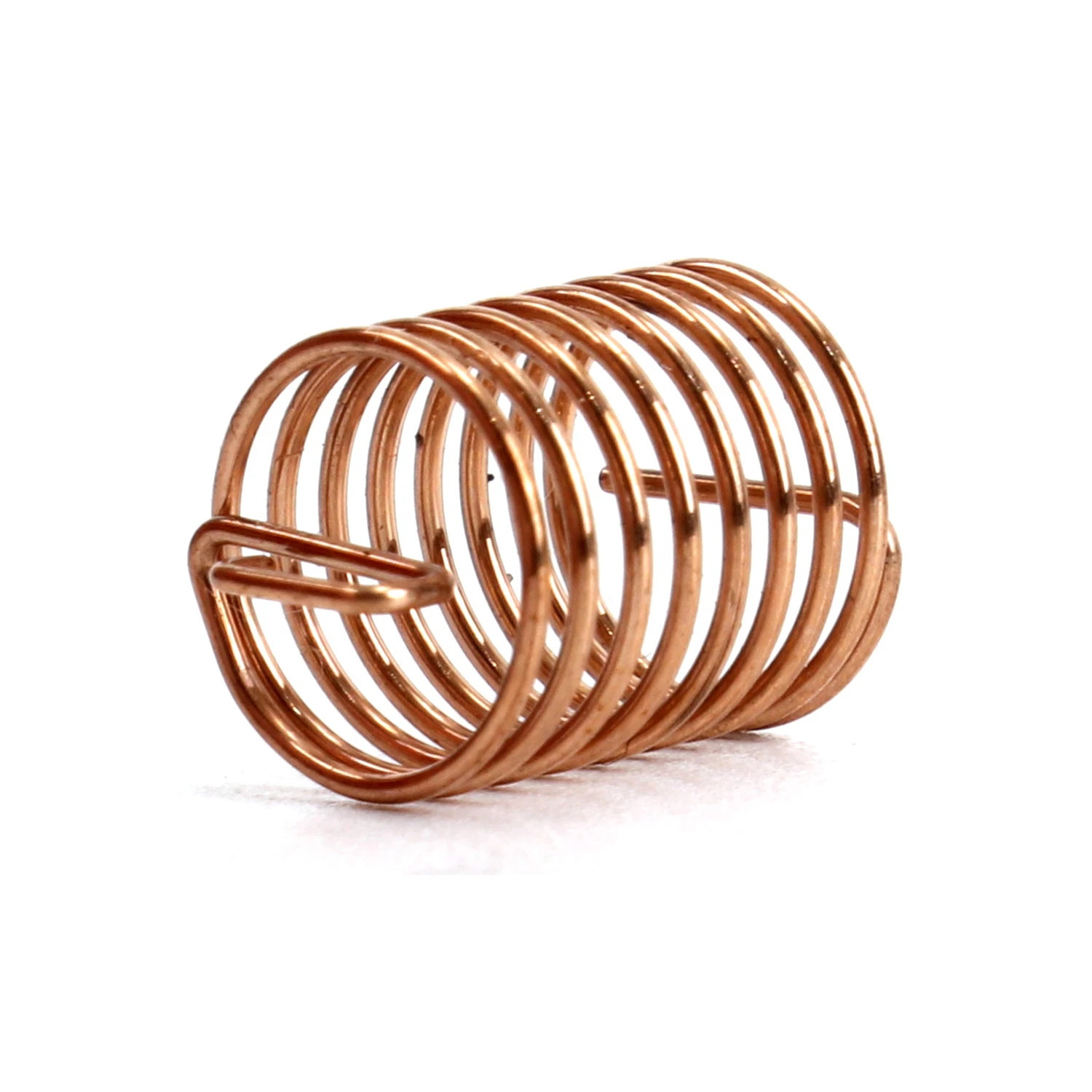 Factory Price Wholesale Metal  Phosphor Copper Wire Spiral Torsion Spring Small Helical Torsion Spring Touch Spring
