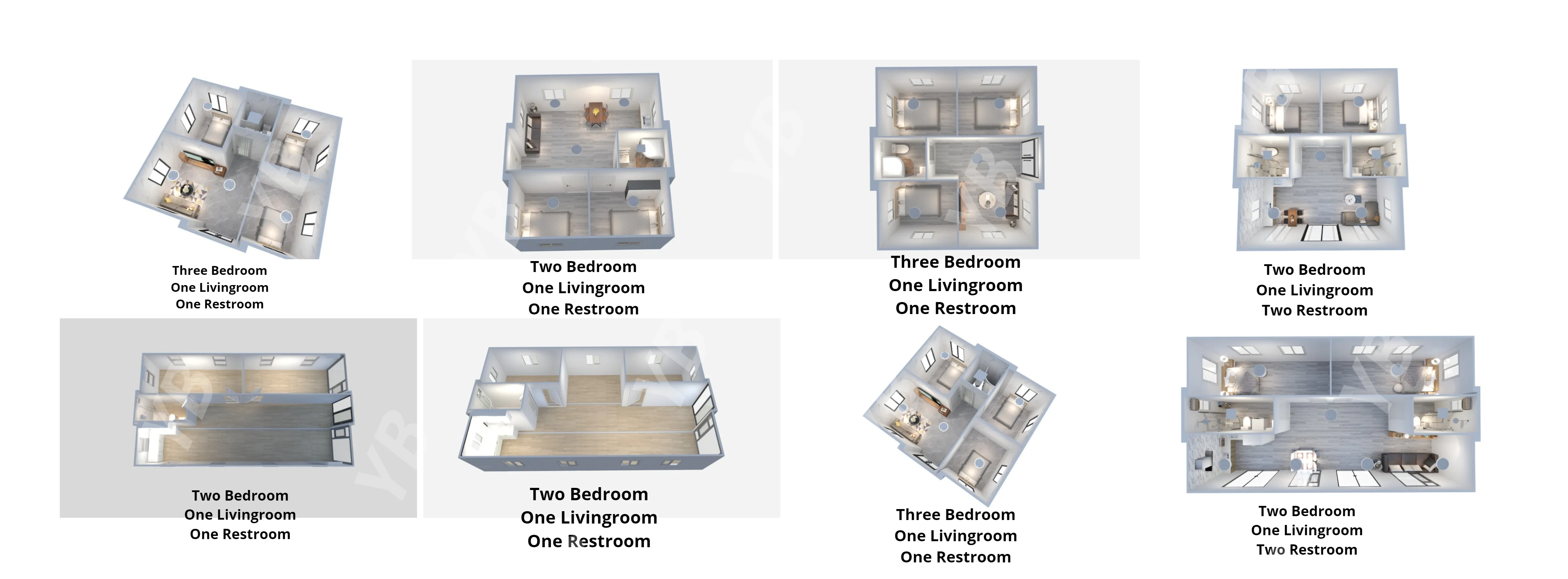 Luxury Custom Modular Homes Extendable Prefabricated  Expandable House Large Bedrooms Living Room Container House