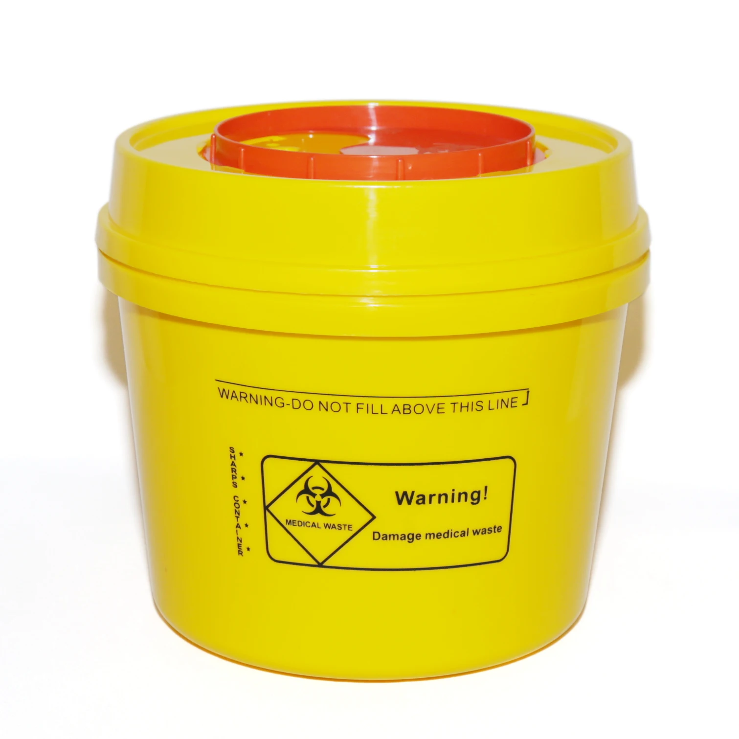 Small Sharps Container, 6L Sharp Needle Disposal Containers, Sharps Box Small Sharps and Needle Container