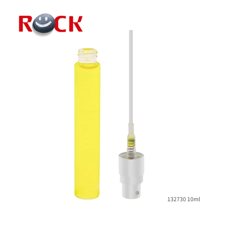 10ml glass tube sample test clear screw neck spray perfume bottles