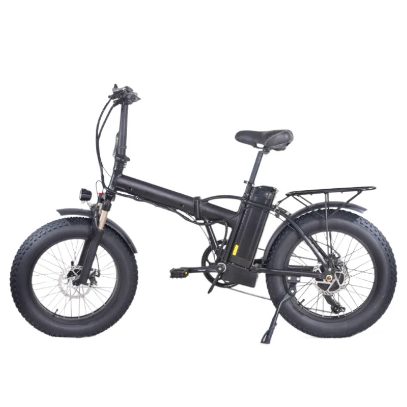 7 Speed Electric mountain Bike 48V 500W 20inch fold bicycles electr aluminum Electric bike fat tire from China for kids