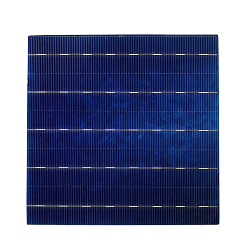 China factory  Hot selling Solar Cells 156.75mm A grade 5BB  polycrystalline 6x6   with high quality with great price  solar cel