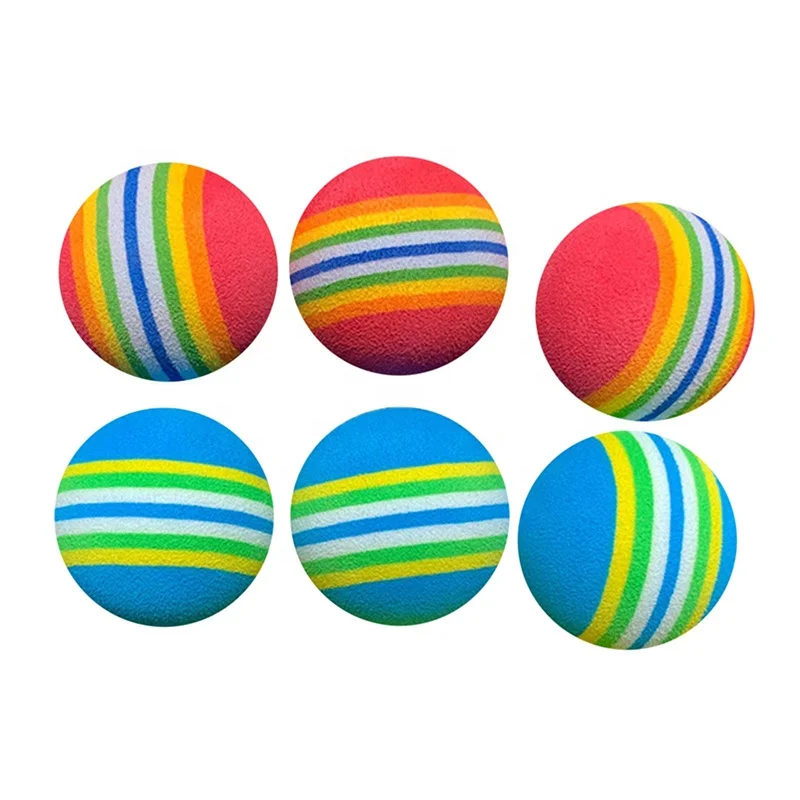 Eva Foam Golf Balls Training Limited Flight Sponge Golf Ball for practice driving range golf game