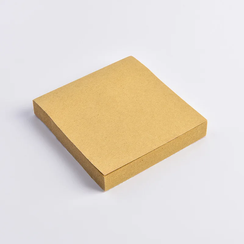 
Various Sizes Brown Craft Paper Post it Sticky Notes for Diary for Reminder 