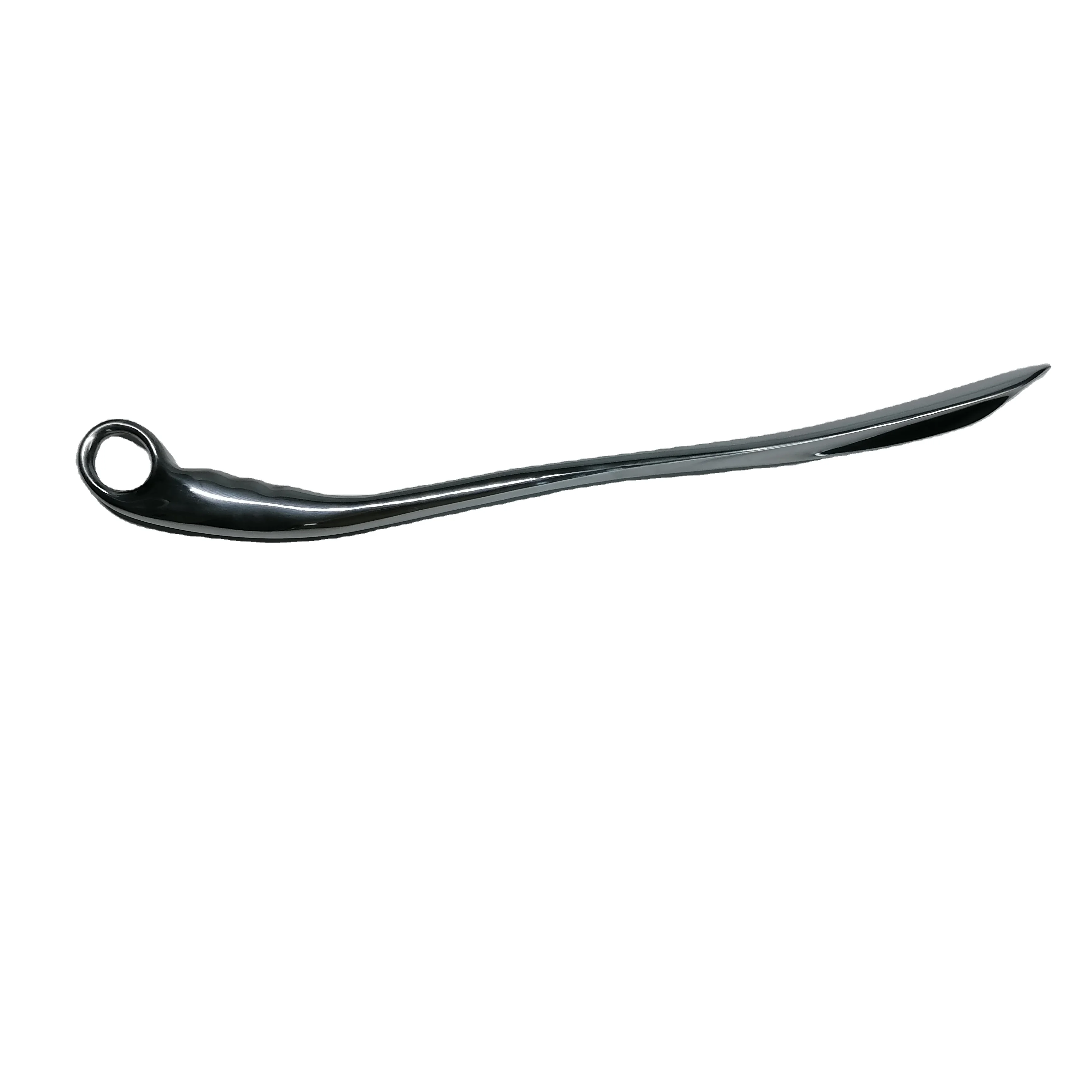 Хит продаж, однотонные длинные Шлепанцы из алюминиевого сплава для обуви