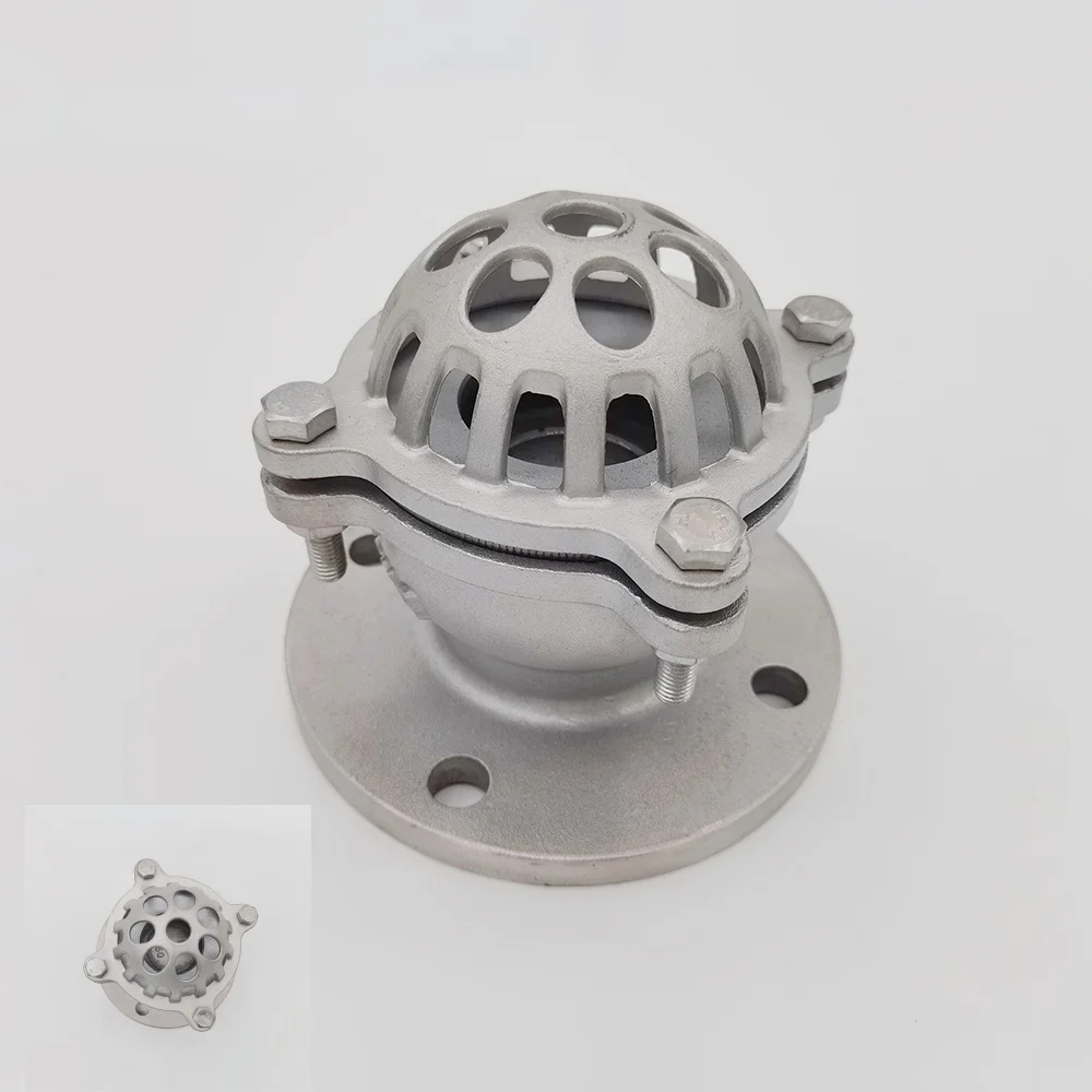 Flanged stainless steel bottom valve | flanged globe valve