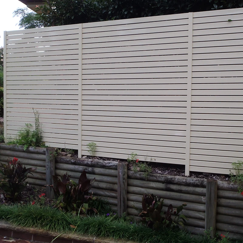New product white aluminum fencing OEM customized aluminum fencing for houses