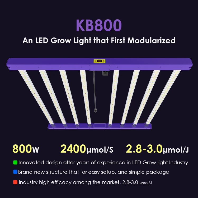 Samsung LED grow light uv ir 1000 watt full spectrum for indoor plants 8 bar 720w led grow light