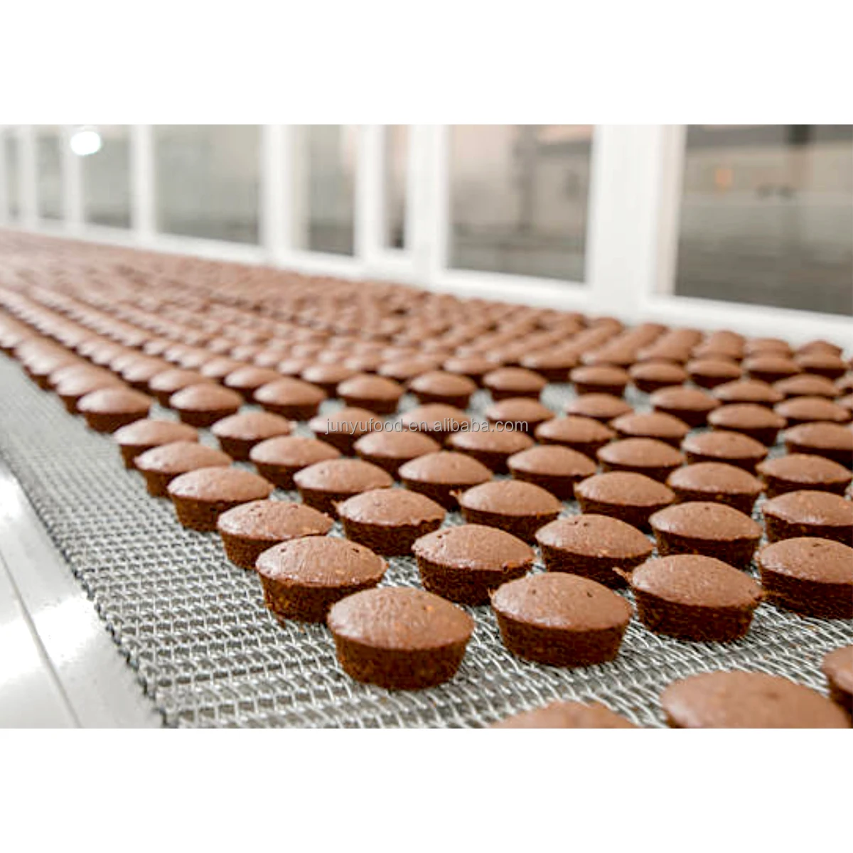 New forming  production line for sale wheel cake tunnel oven baking equipment