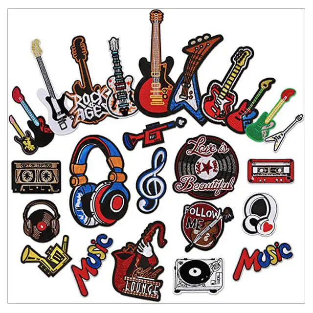 Wholesale custom high quality custom logo patterns letters patches wonderful funny patches design logo promotion gift patches