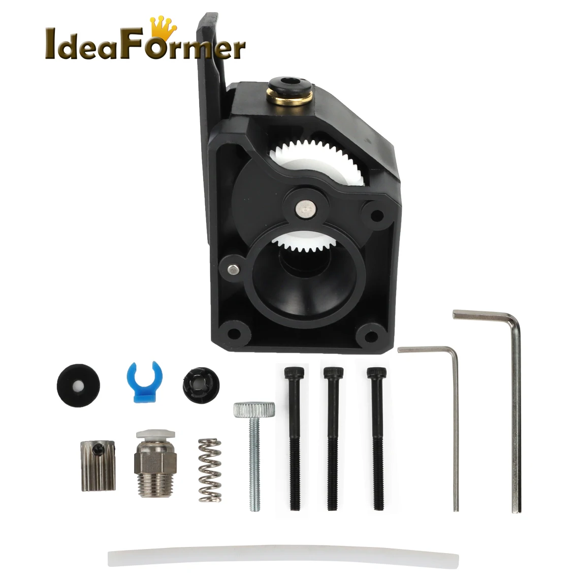 3D Printer accessories black  Dual Drive Extruder Bowden extruder 3D Printer accessories black  1.75mm filament for IR 3&IR 3 v1