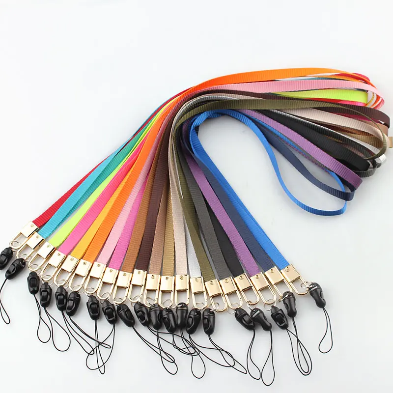 
Fashion Generous Key with Neckband Lanyard ID Card Gym Neckband Phone with USB ID Holder DIY Neckband 