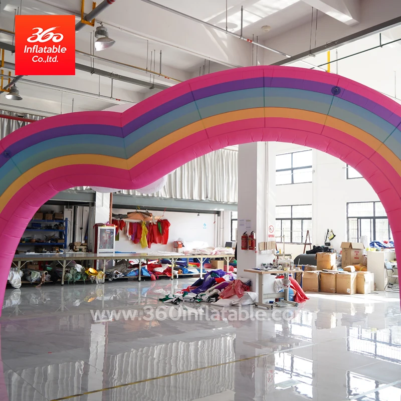 inflatable rainbow arch ,inflatable birthday arch ,inflatable wedding arches