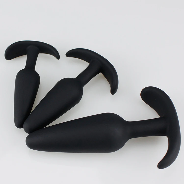 Amazon Hot Sale Product Silicone Training Set Beginners  Users Flared Base Prostate Butt Men Women Sex Toys Anal Plug