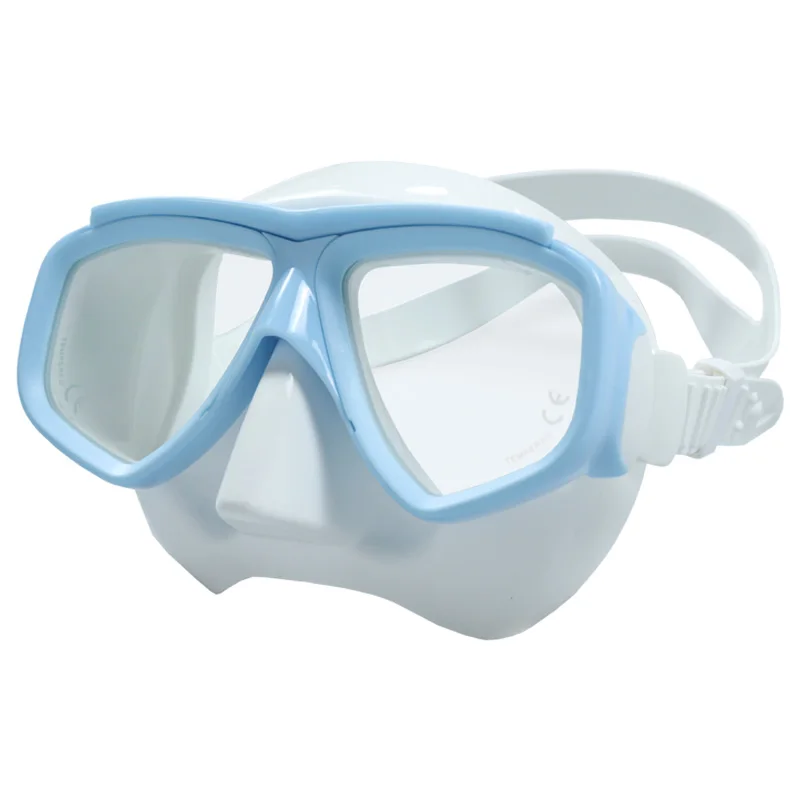 Underwater breathing equipment protection freediving snorkel set mask and breathing tube for underwater diving