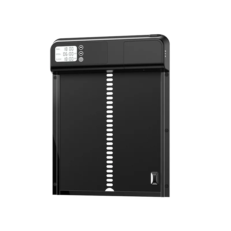 Новый продукт Ip65 водонепроницаемый с таймером солнечной энергии фермы Управление приложениями розничная торговля новая автоматическая дверь курятника камерой