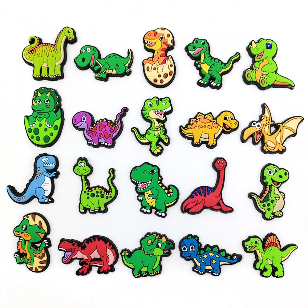 Little Dinosaur Cute Shoe Accessories Shoe Decoration Accessories Boys Girls Teens Kids Party Love birthday gifts