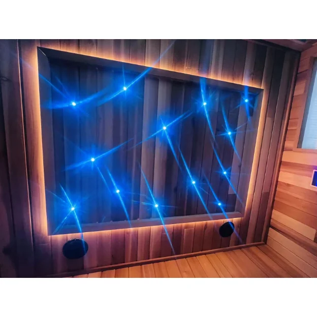 China Popular Red Cedar Outdoor Cube Sauna And Steam Rooms Most Design