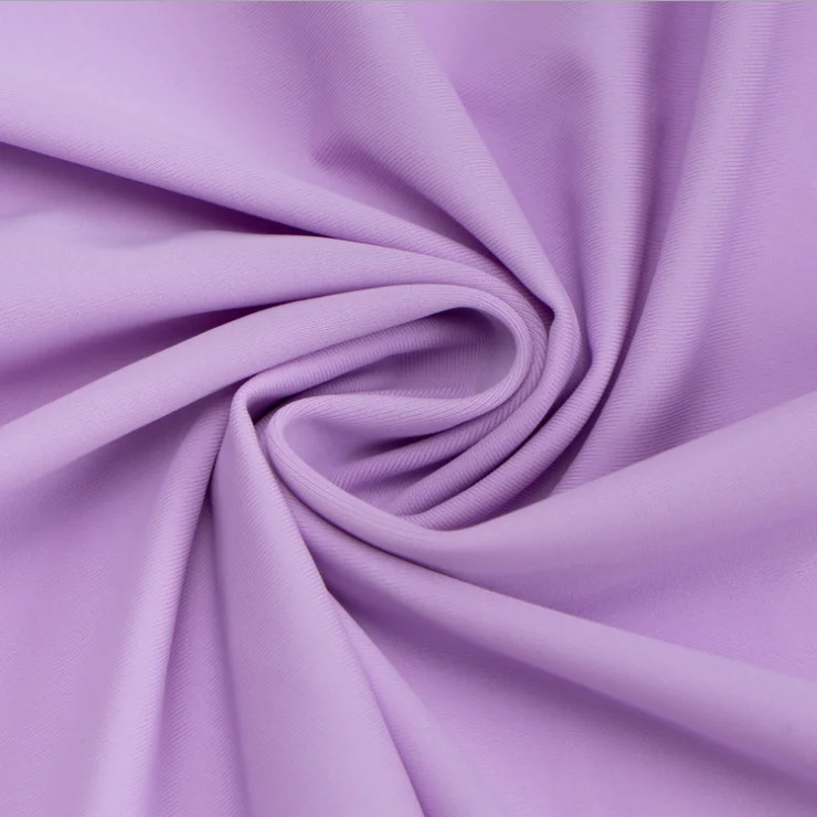 
Wholesale matt warp knit 4 way stretch nylon lycra spandex swimwear fabric recycled fabric with good color fastness 