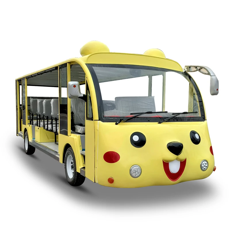 new style Factory wholesale lithium battery 23-seat electric sightseeing bus