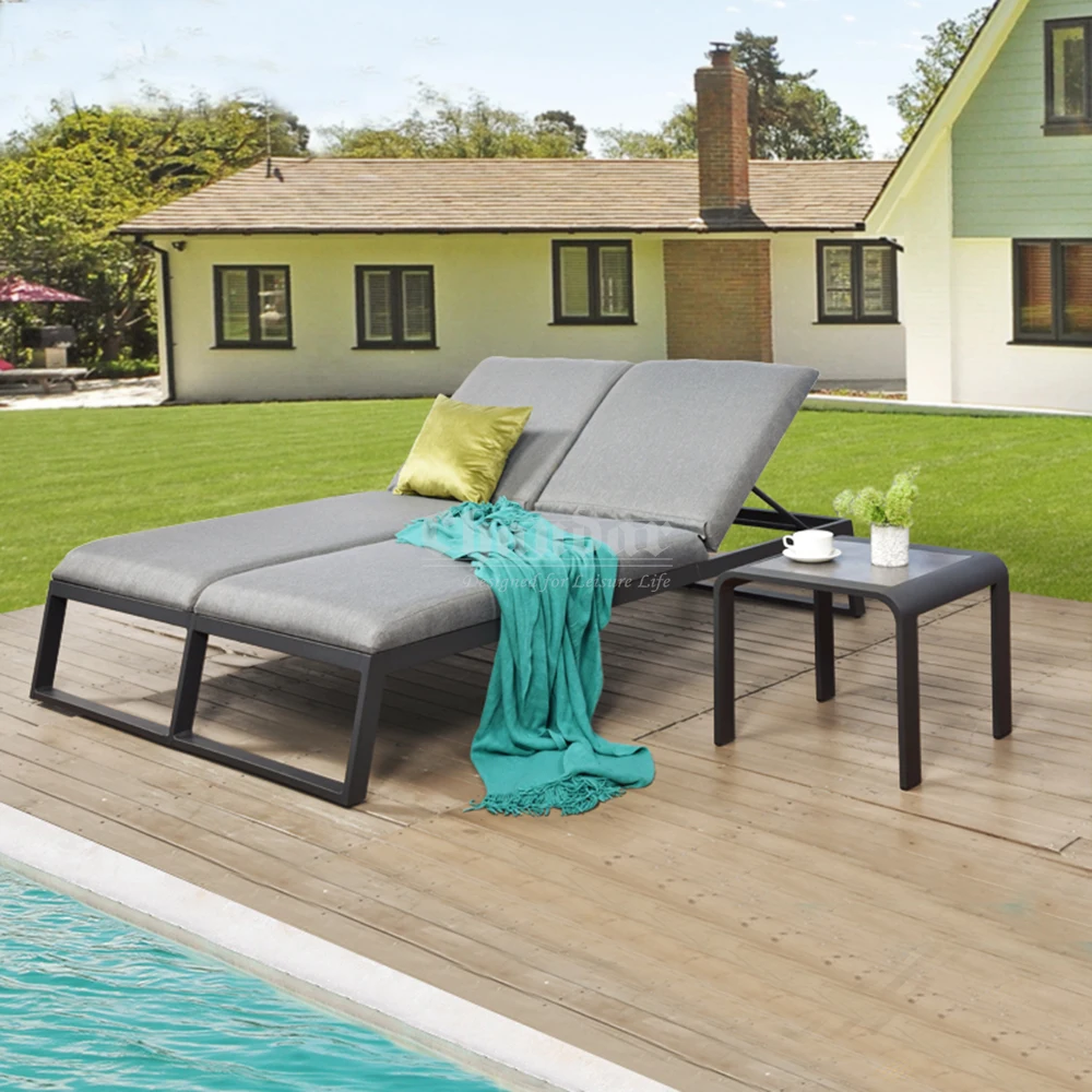 Leisure Hotel Garden Swimming Pool Chair Patio Sun Lounger Sun Bed Beach Lounge Outdoor Chair