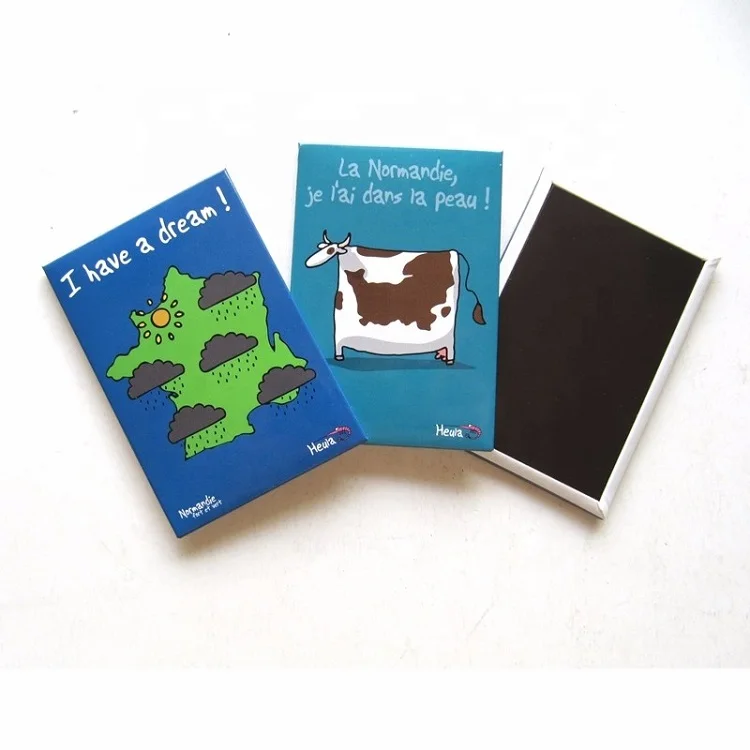 Factory Wholesale Rectangle 65*90mm Magnets for Fridge Souvenir,resin Fridge Magnet