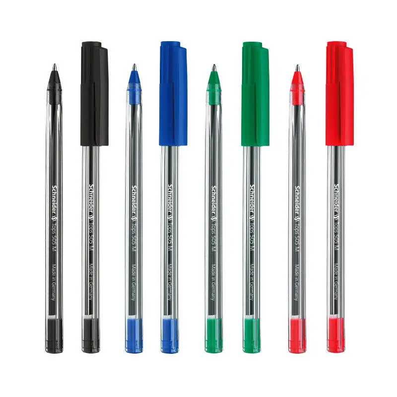 High Quality Wholesale Stationery Ballpoint Pen Writing Tools Plastic Logo Printing Pens in Bulk