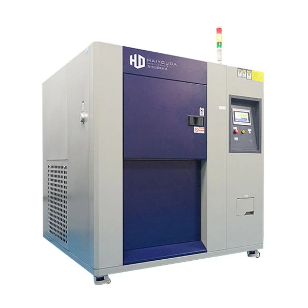 CE Approved Thermal Shock Tester Three zones environmental thermal shock equipment