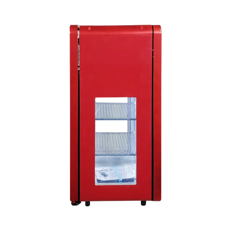 Meisda SC68GS 68L Small Beverage Cold Drink Display Cooler With Four Sides Glass Door