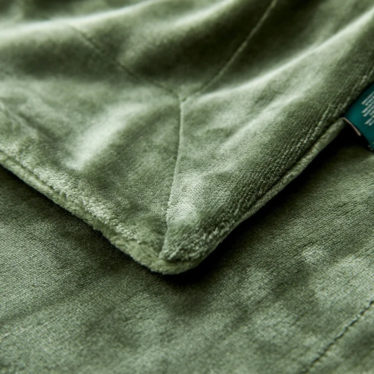 
Factory Outlet Washable Sensory Gravity Heavy Blanket Polyester For Double Bed 