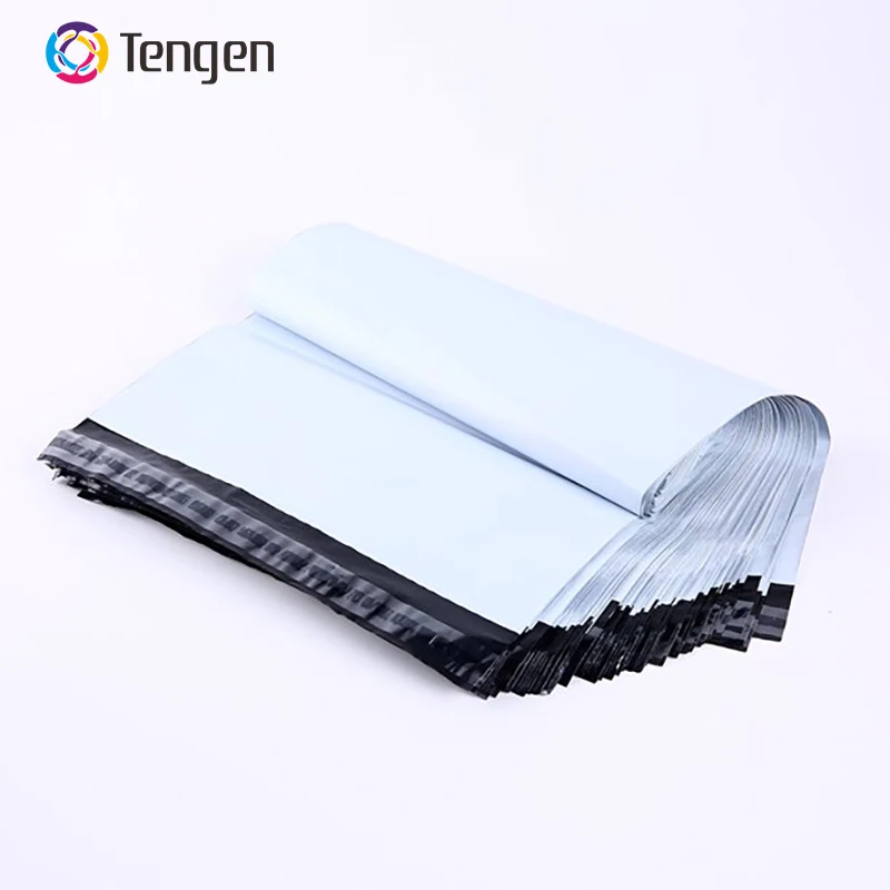 Tengen Factory Price GRS Certified Eco-friendly Waterproof Plastic Poly Mailers Mailing Courier Pouch Bags