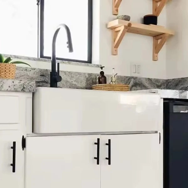 Low Price Apron Front Outdoor China Bathroom Sinks Kitchen Undermount Farmhouse Sink