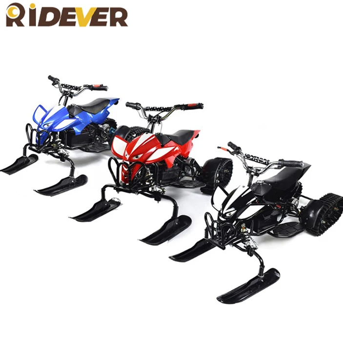 Миниатюрный газовый снегоход Ridever 49 куб. См максимальная нагрузка 80 кг дешевый китайский для