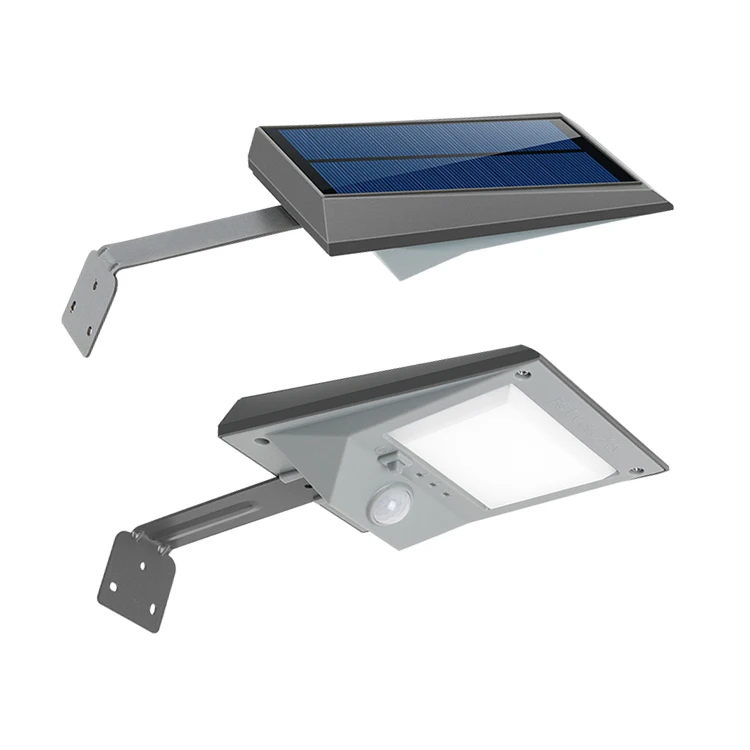 18pcs SMD LED Motion Sensor Solar Panel Solar Wall Garden Lamp